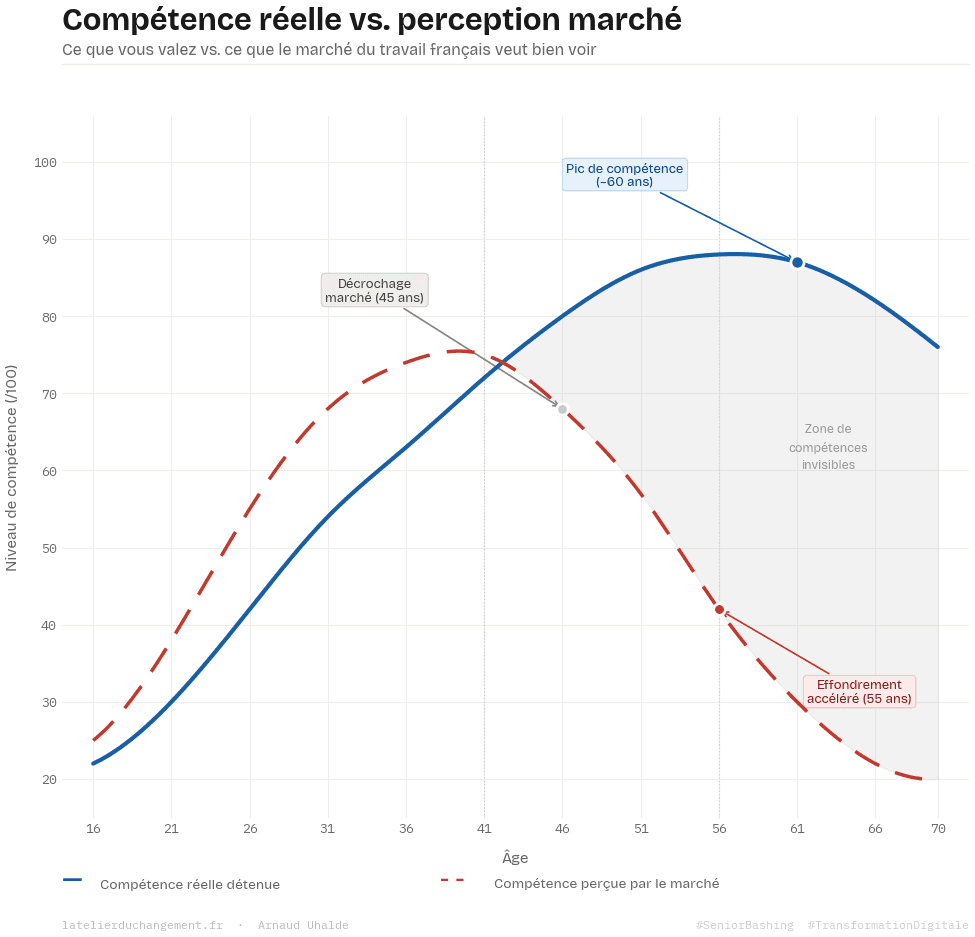 Senior et compétence : le paradoxe invisible du marché du travail français